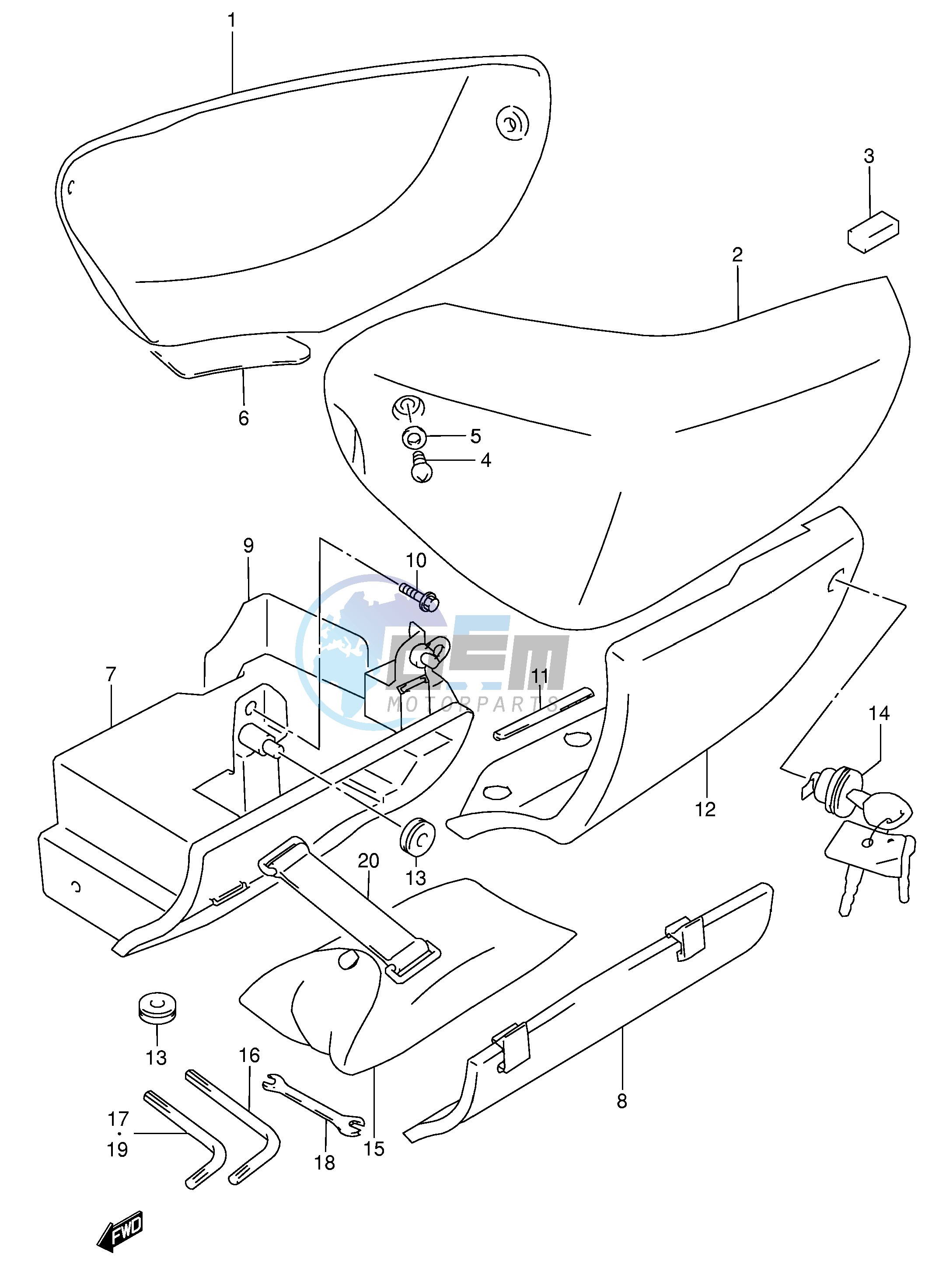 FRAME COVER (MODEL Y K1)