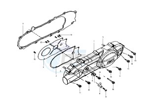 EURO MX - 150 cc drawing CLUTCH COVER