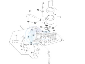 RSV4 1000 RACING FACTORY E4 ABS (NAFTA) drawing Front master cilinder