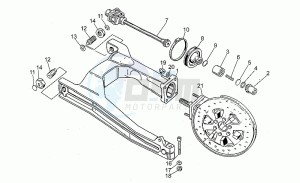 SP 750 drawing Swing arm