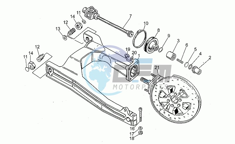 Swing arm