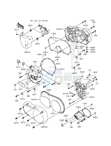 VULCAN 900 CLASSIC VN900BGF GB XX (EU ME A(FRICA) drawing Engine Cover(s)