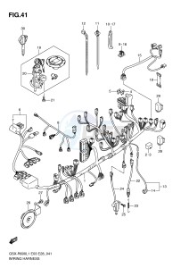 GSX-R600 (E3) drawing WIRING HARNESS (GSX-R600L1 E3)