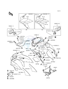 ZX 600 E [NINJA ZX-6] (E1-E3) [NINJA ZX-6] drawing COWLING -- ZX600-E3- -