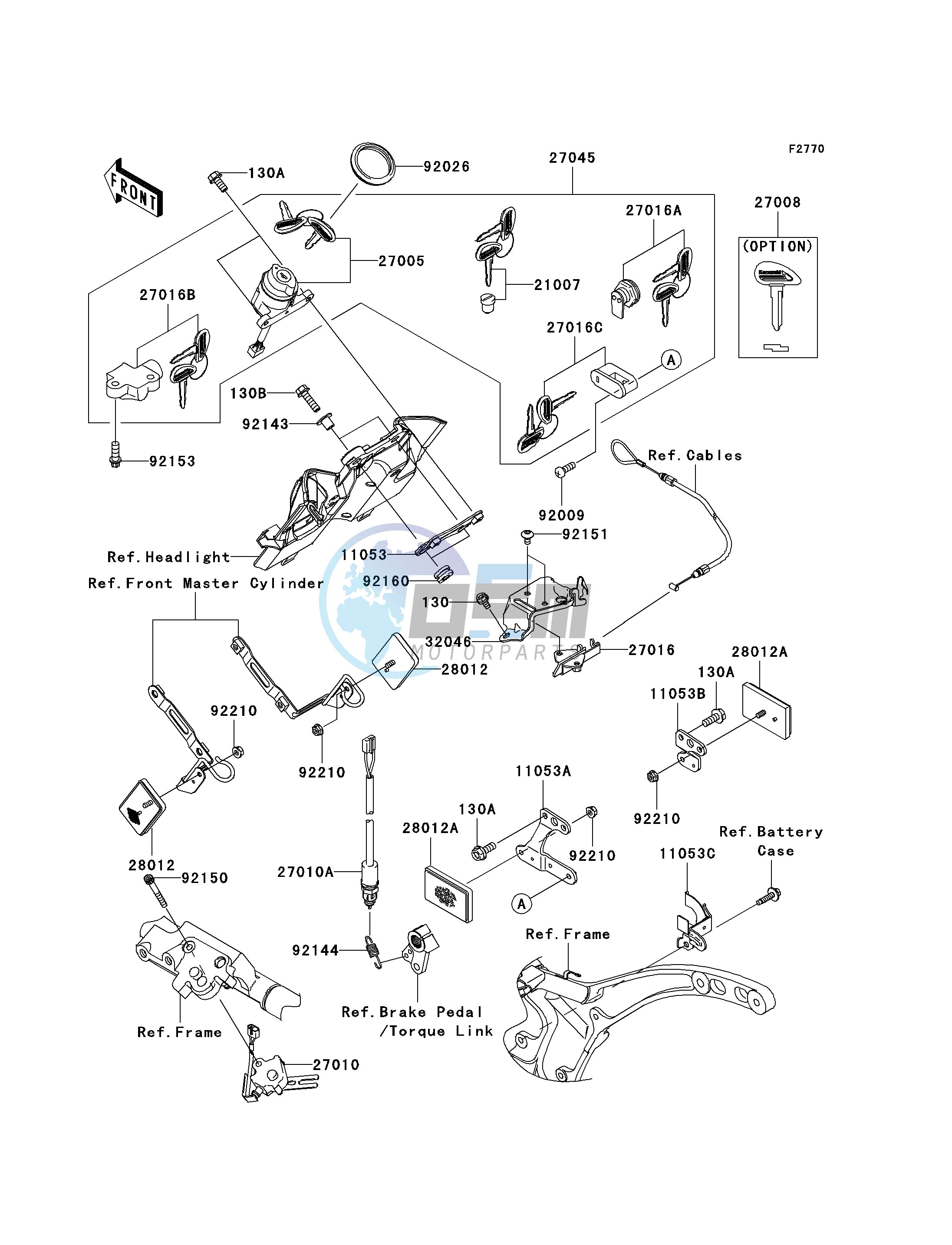 IGNITION SWITCH_LOCKS_REFLECTORS