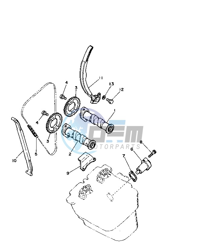 CAMSHAFT -CHAIN