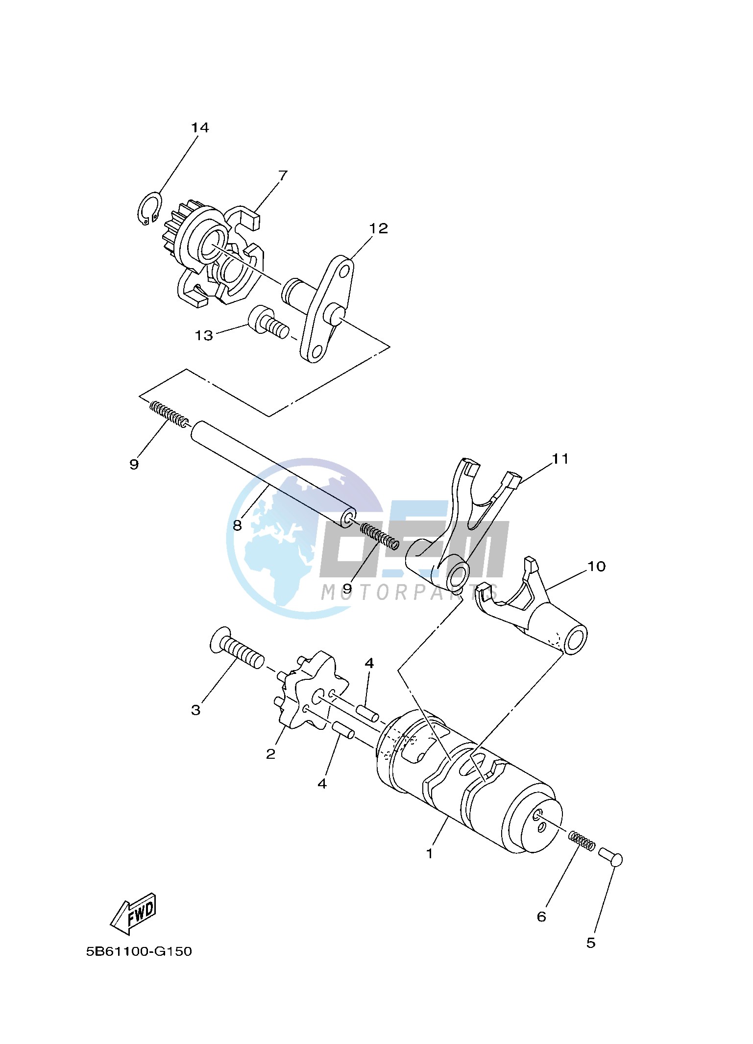 SHIFT CAM & FORK