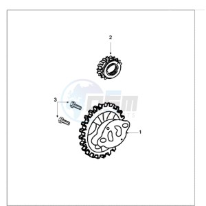 LUDIX 14 P RO 4T EU drawing OIL PUMP