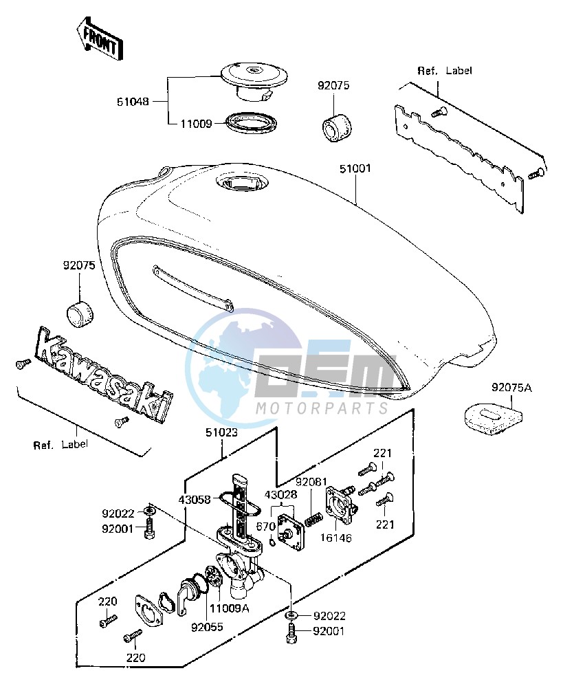 FUEL TANK -- 81 B2- -