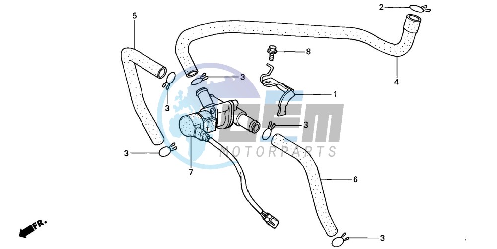 AIR INJECTION CONTROL VALVE (2)