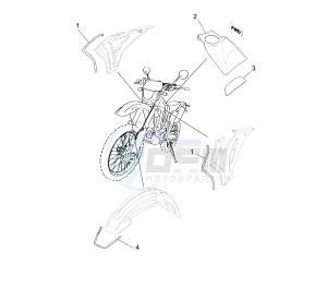 WR F 250 drawing GUARD EURO KIT