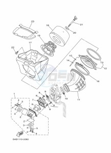 YZ85LW (B0G1) drawing INTAKE