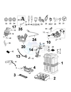 E VIVACITY drawing ELECTRIC PART