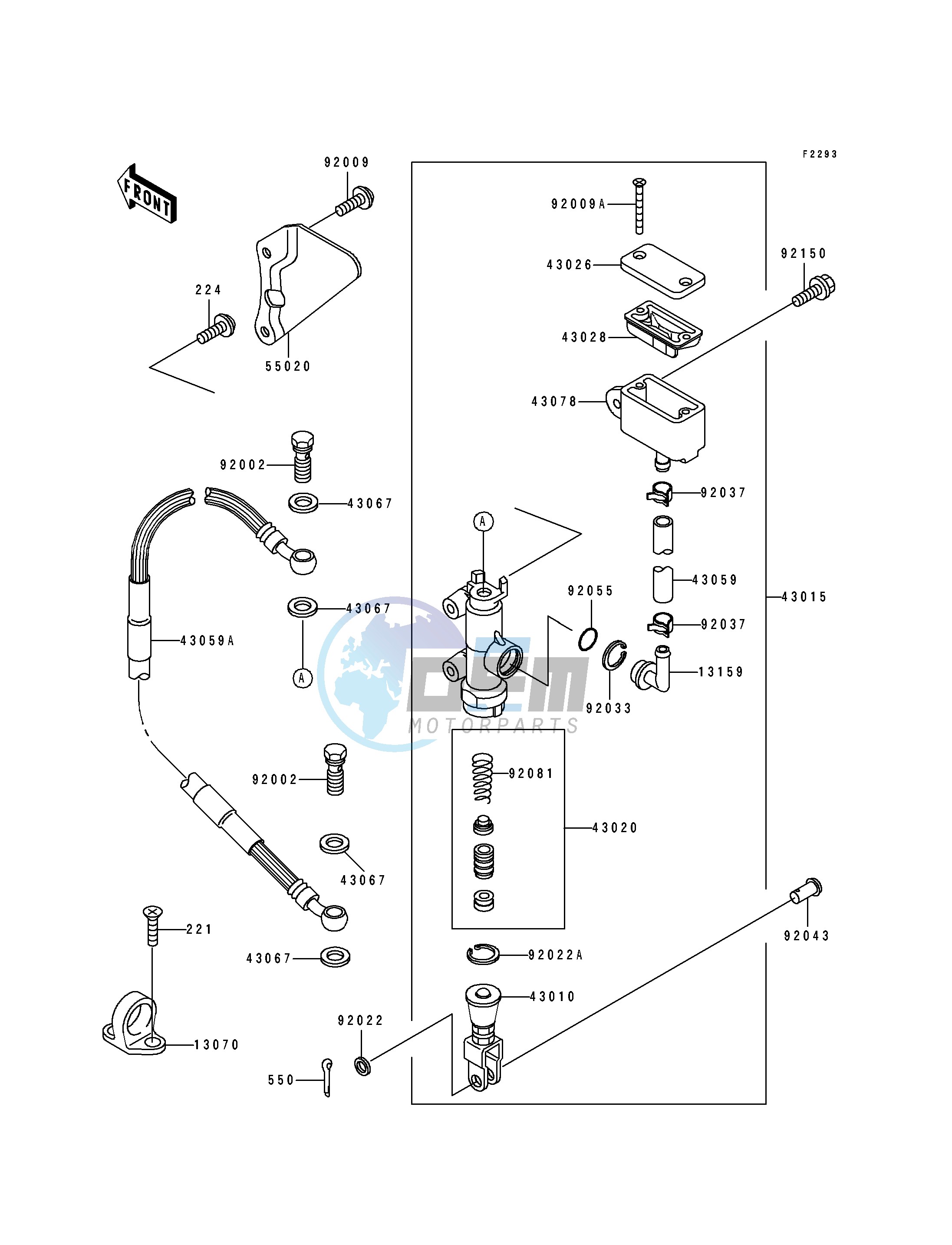 REAR MASTER CYLINDER