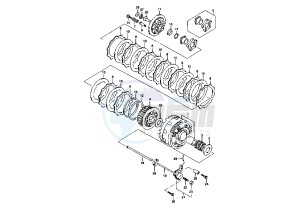 RAPTOR 1000 drawing CLUTCH