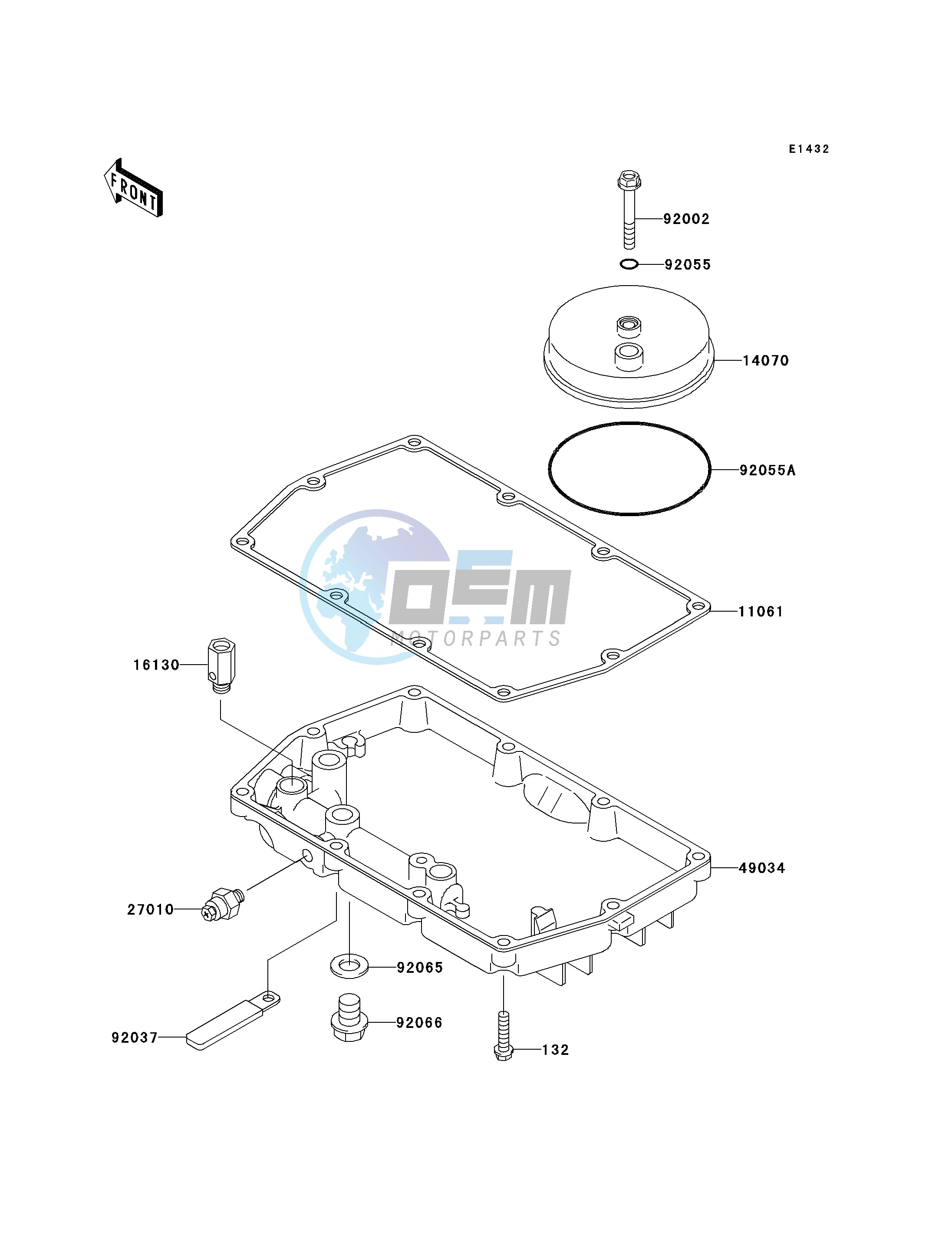 BREATHER COVER_OIL PAN