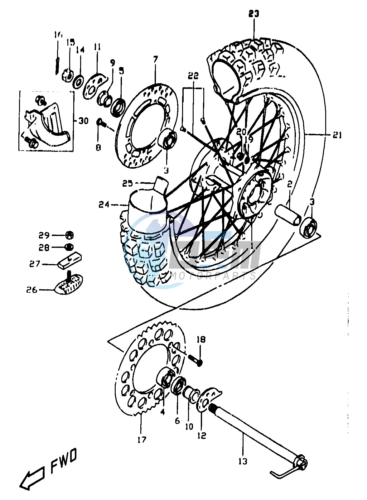 REAR WHEEL