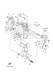 F70AETX drawing MOUNT-1