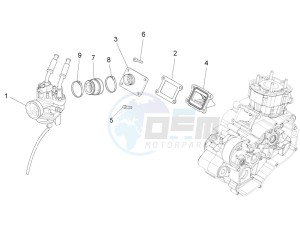 RS4 50 2t drawing Carburettor