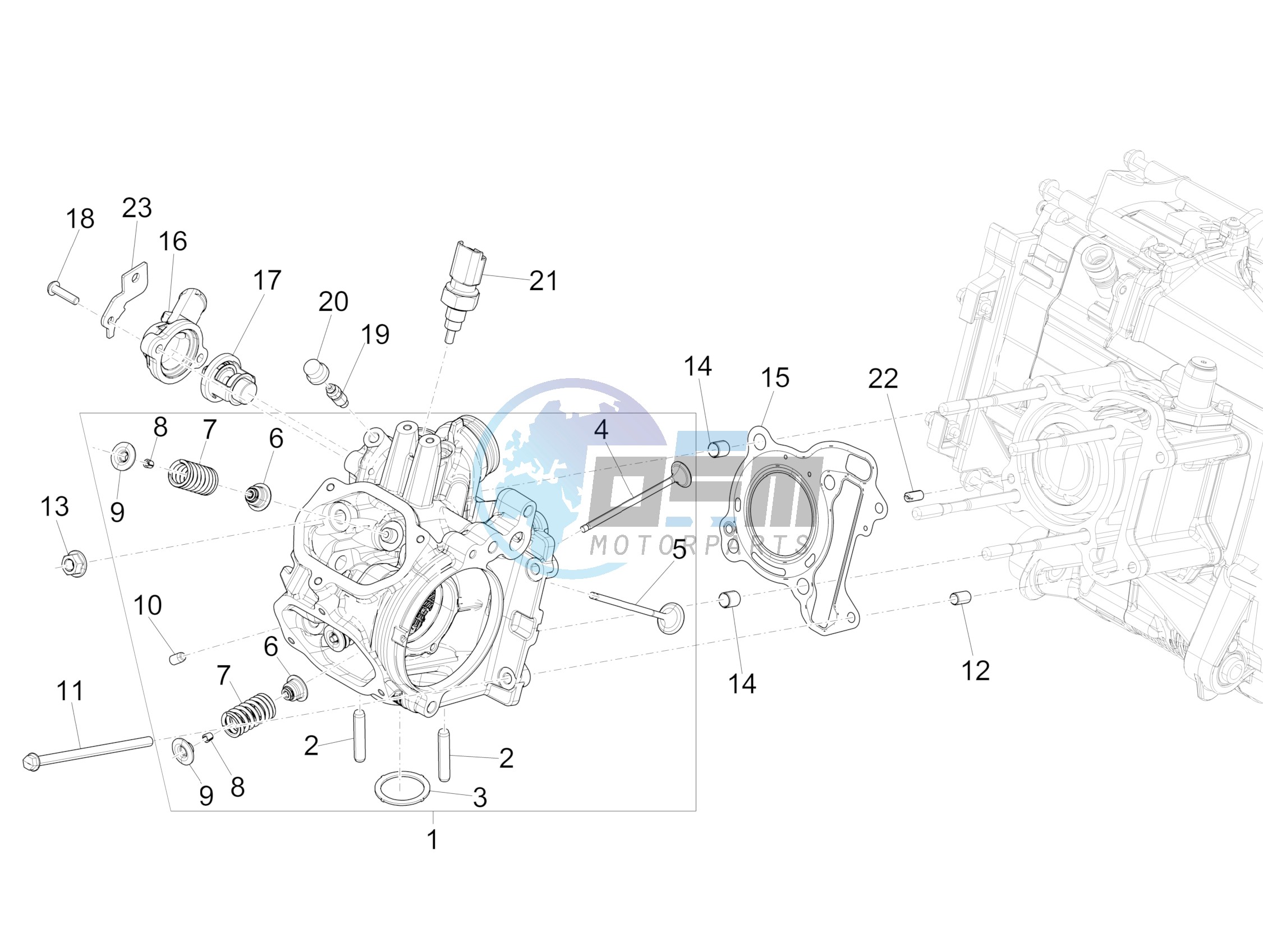 Head unit - Valve