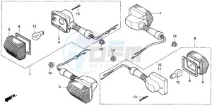 CB500S drawing WINKER (1)