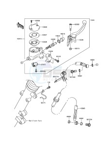 W800 EJ800AFF GB XX (EU ME A(FRICA) drawing Front Master Cylinder