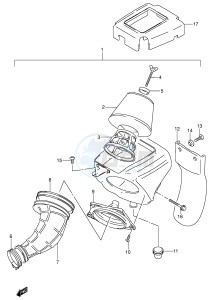 RM80 (P3-P28) drawing AIR CLEANER