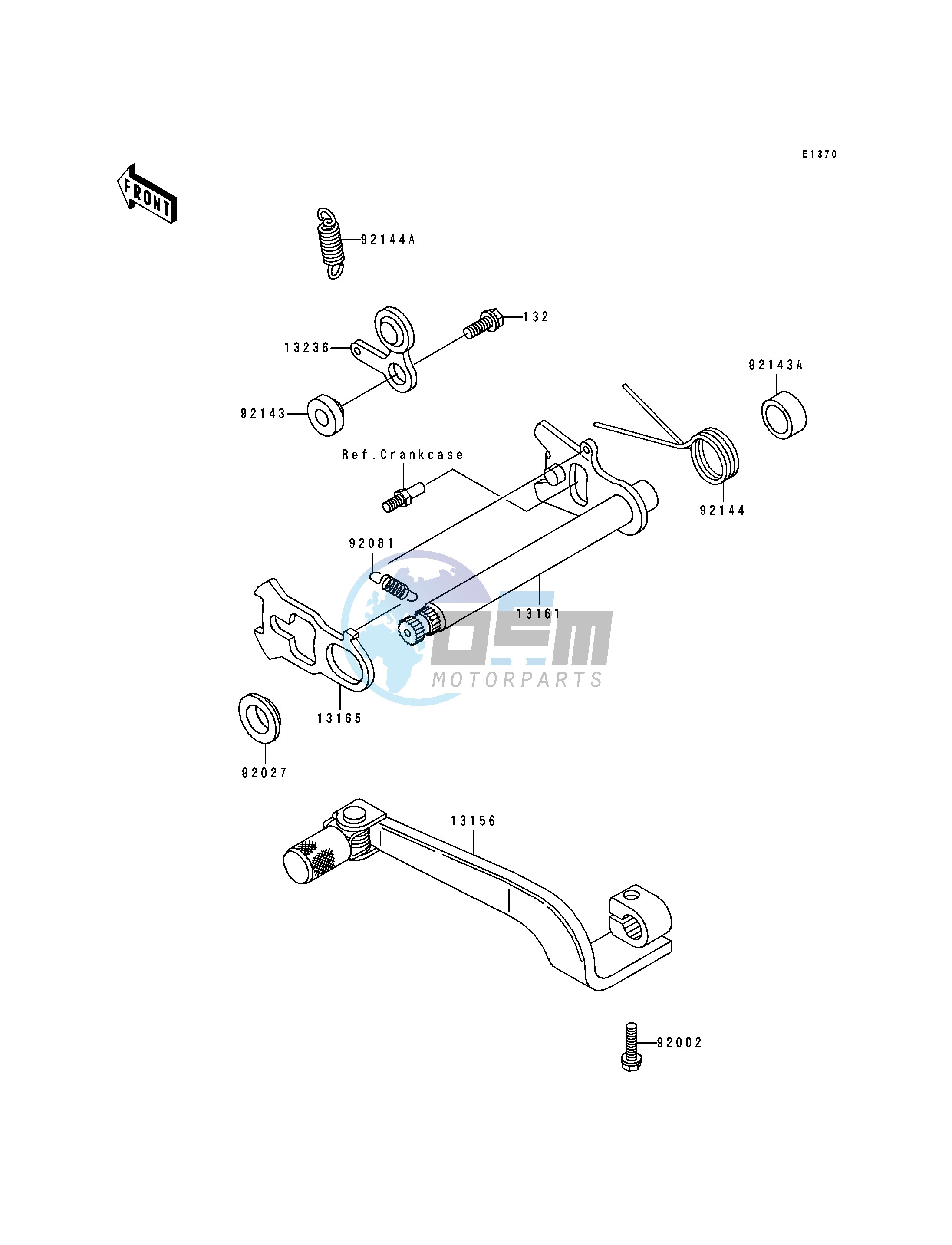 GEAR CHANGE MECHANISM