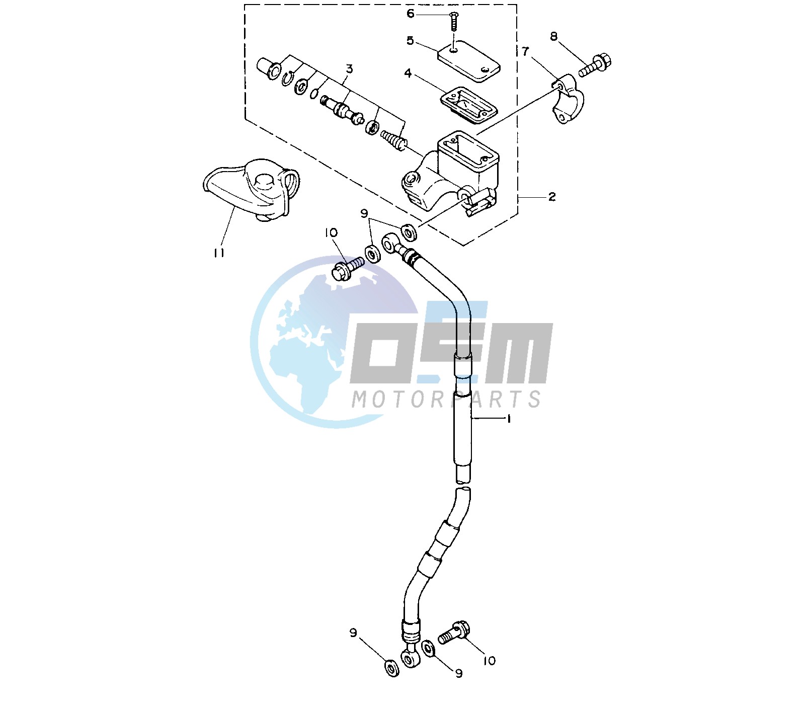 FRONT MASTER CYLINDER