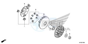 SH125SG SH300A UK - (E) drawing DRIVE FACE