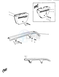 F3 [BUSHWHACKER] 175 [BUSHWHACKER] drawing SIDE COVERS_CHAIN COVER