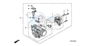 VT750C2F9 Australia - (U / KMH MME) drawing THROTTLE BODY