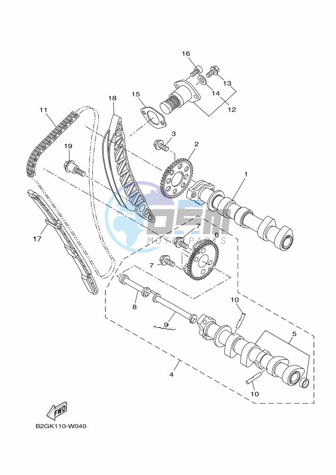 CAMSHAFT & CHAIN