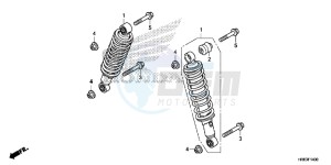 TRX500FA5F TRX500FA Europe Direct - (ED) drawing FRONT CUSHION