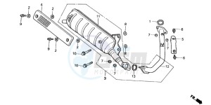 SA50S drawing EXHAUST MUFFLER (1)