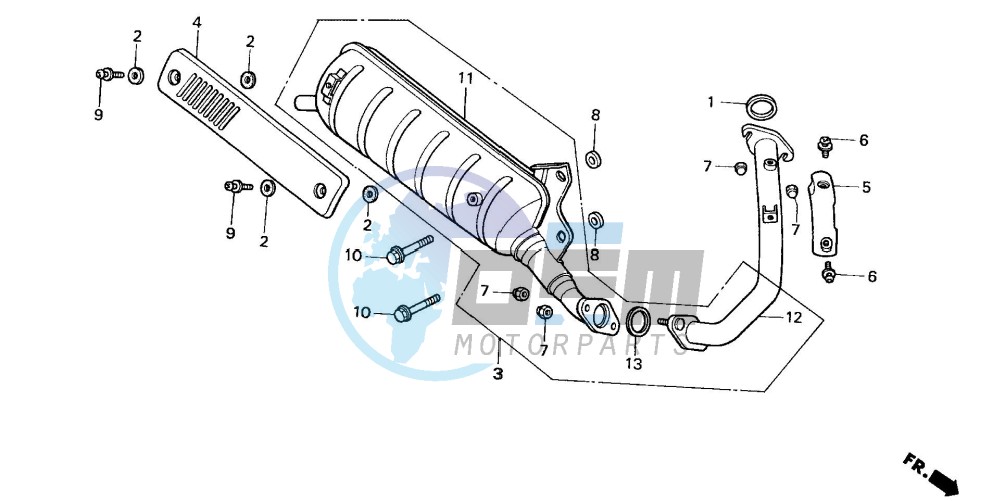 EXHAUST MUFFLER (1)