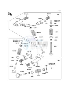 VN900 CLASSIC VN900BEFA GB XX (EU ME A(FRICA) drawing Valve(s)