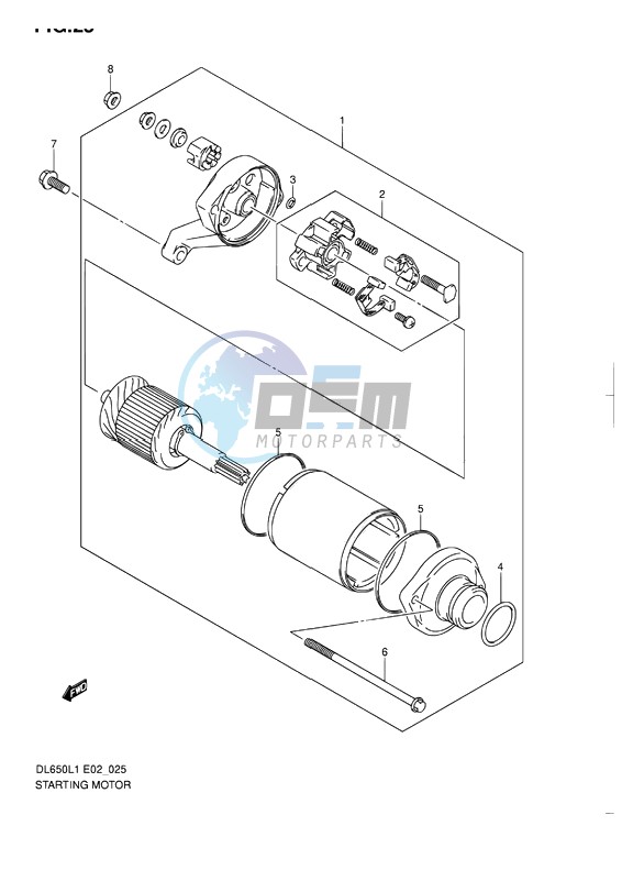 STARTING MOTOR