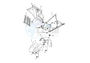 YP MAJESTY 400 drawing FENDER