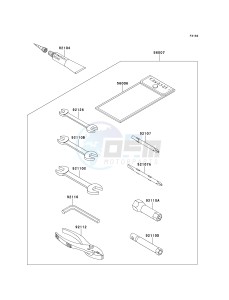 JH 900 A [900 ZXI] (A1-A3) [900 ZXI] drawing OWNERS TOOLS