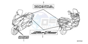 FJS400D9 Europe Direct - (ED) drawing EMBLEM/MARK (FJS400D9/FJS 400A)