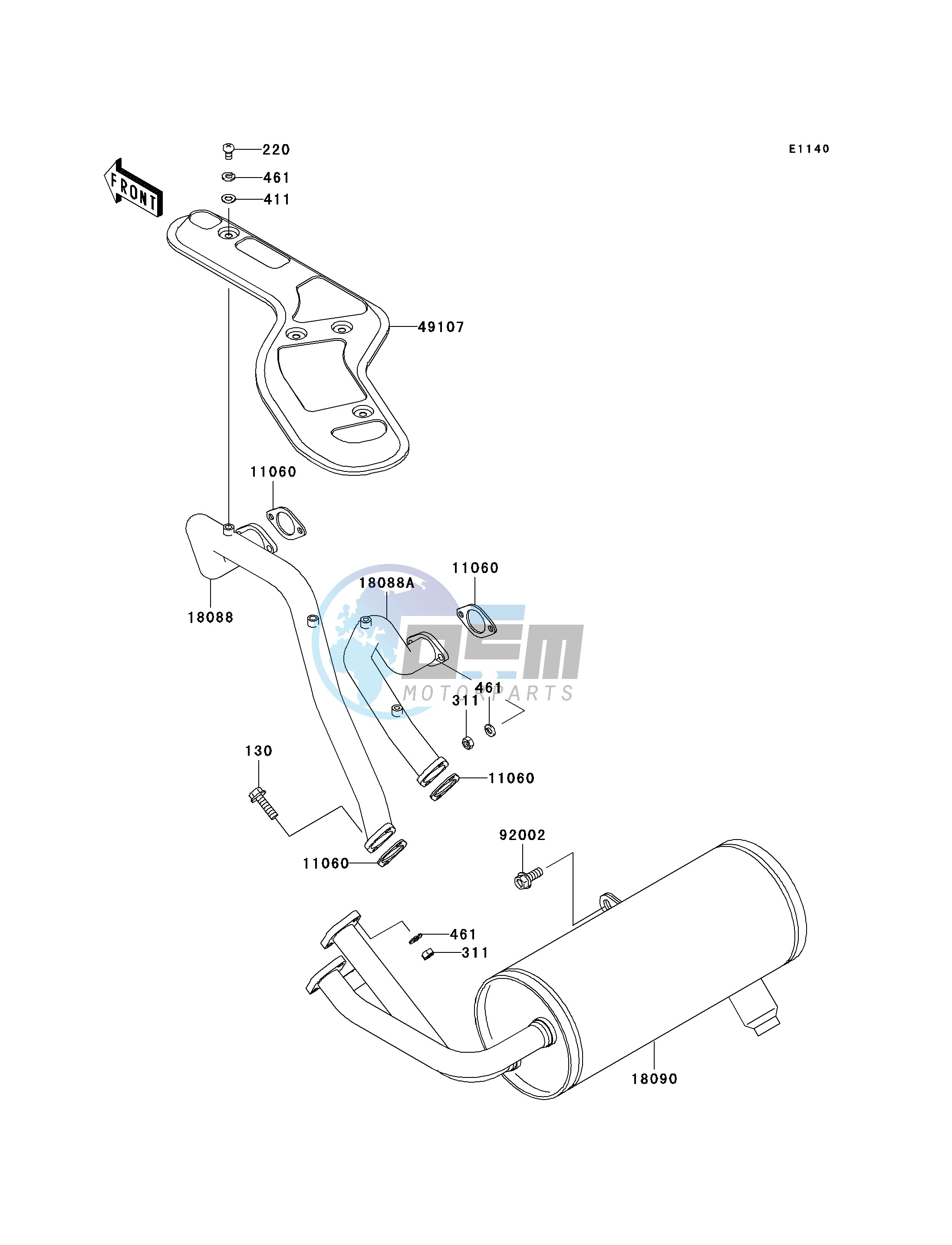 MUFFLER-- S- -