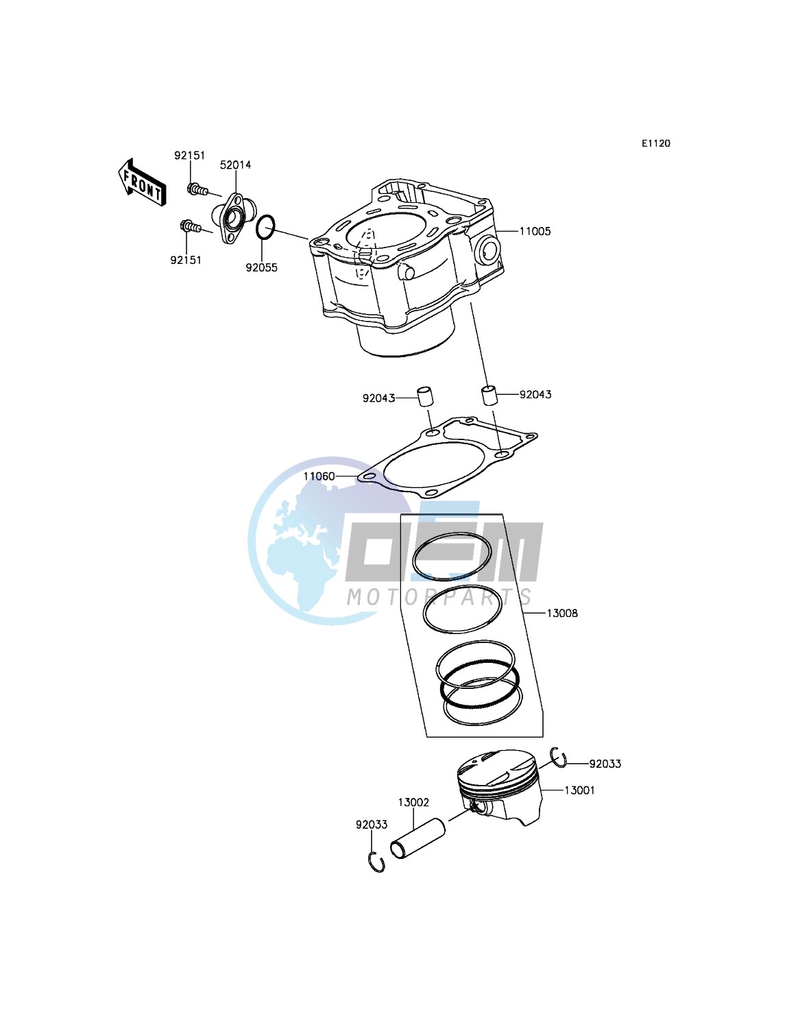 Cylinder/Piston(s)