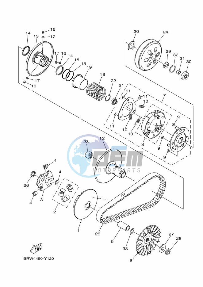 CRANKCASE COVER 1