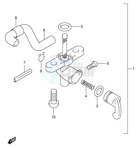 JR50 (P3-P28) drawing FUEL COCK