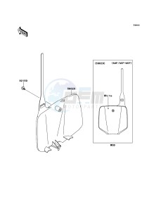 KX65 KX65ABF EU drawing Accessory