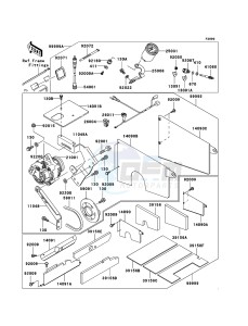 MULE 3000 KAF620-G5 EU drawing Optional Parts