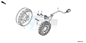 TRX500FMC ED drawing GENERATOR