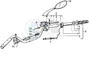 ET2 INIEZIONE 50 drawing Front master cilinder