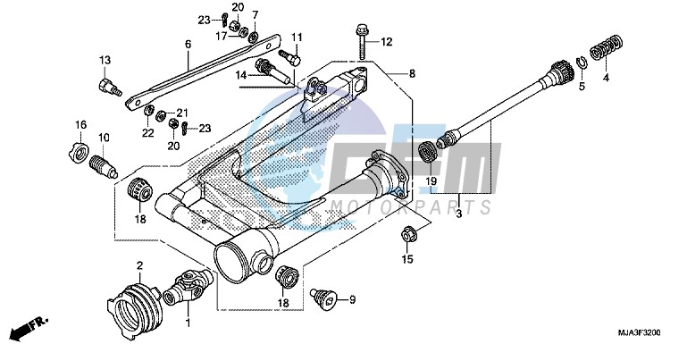 SWINGARM (VT750C/C2S/CA/CS)